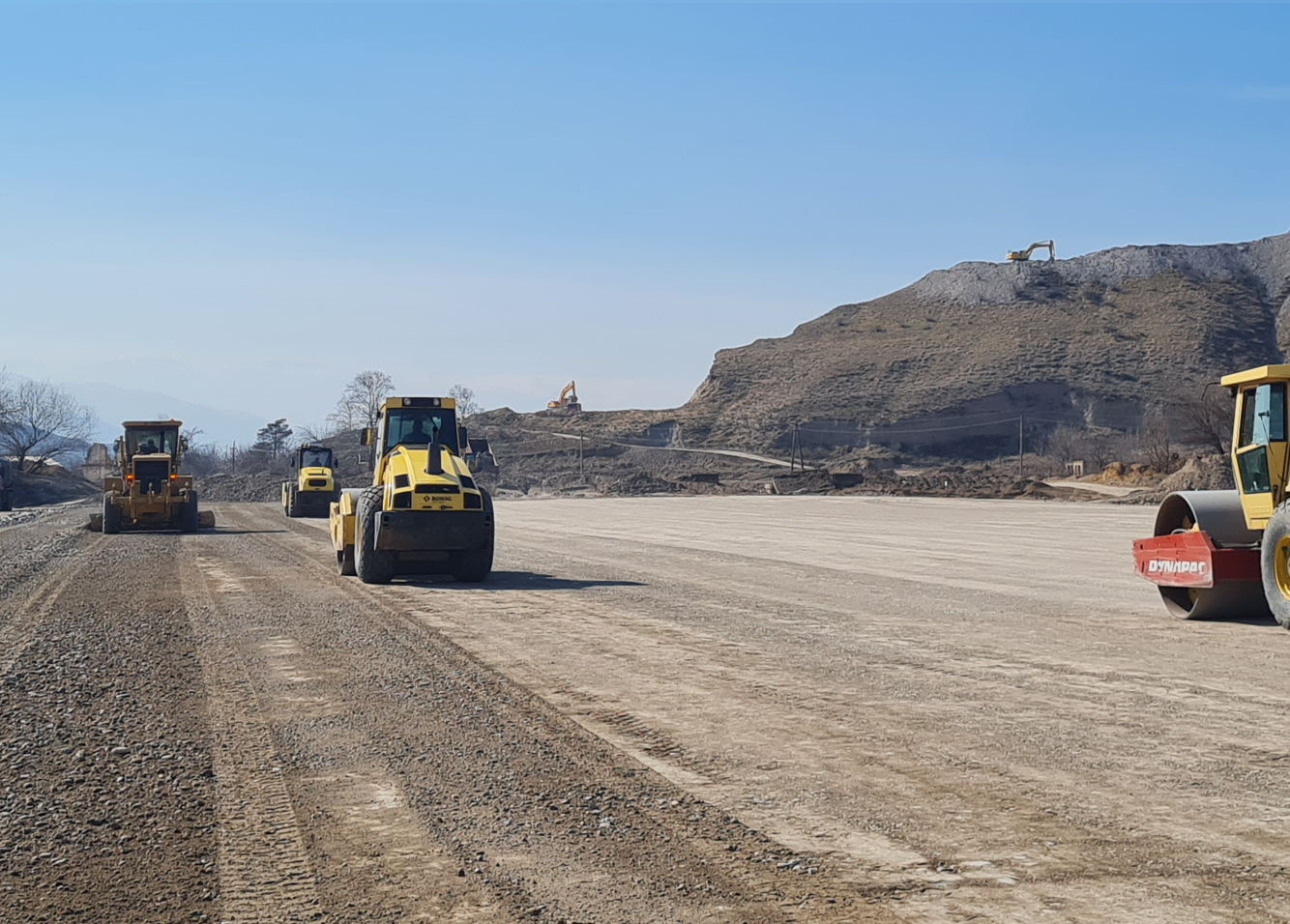 “Horadiz-Ağbənd dəmir yolu xəttinin tikintisi” layihəsi (km 22+200 - km 24+300)