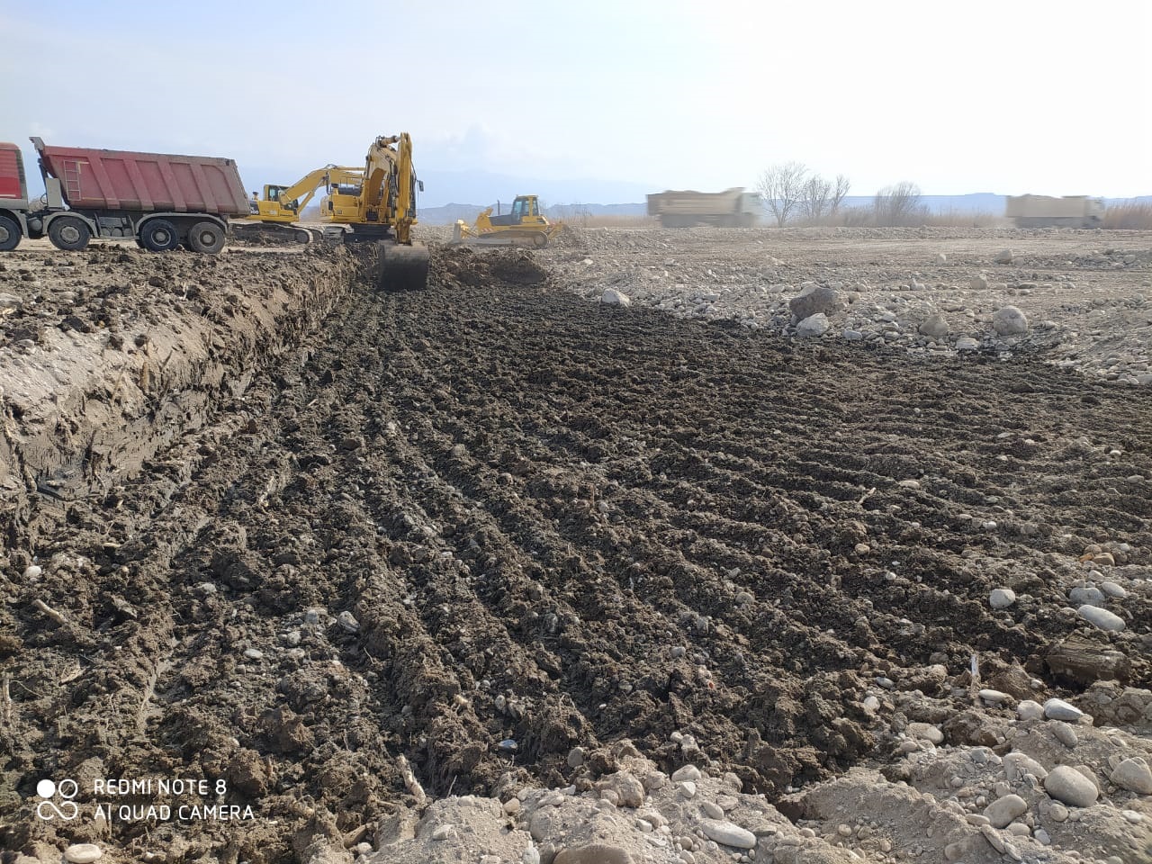 “Horadiz-Ağbənd dəmir yolu xəttinin tikintisi” layihəsi (km 22+200 - km 24+300)